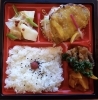 「明日の日替り弁当はお魚ねぎ照り焼き」