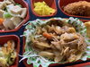 豚肉チリソース＆ピーマン肉詰めフライ「１０月２４日のお弁当✨」