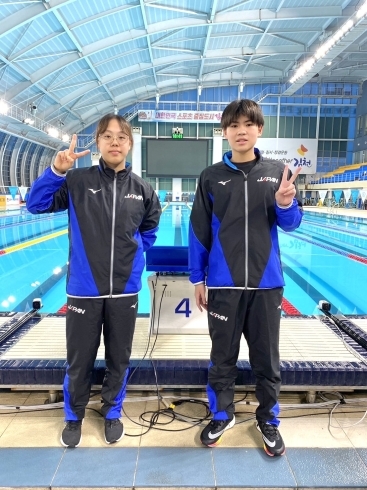 千歳市初のジュニア競泳日本代表「千歳市温水プール」