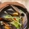 ムール貝のワイン蒸し