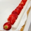 苺のロールケーキ「【苺スイーツ紹介】苺のロールケーキ【苺フェア開催中<3/1～3/5>】」