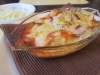 「船橋産メークインを使ったグラタンです！」
