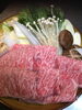 「暑い時はスタミナを‼︎自慢の和牛で”すき焼き”はいかが」