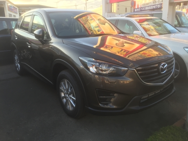 「CX－5  入庫しました」