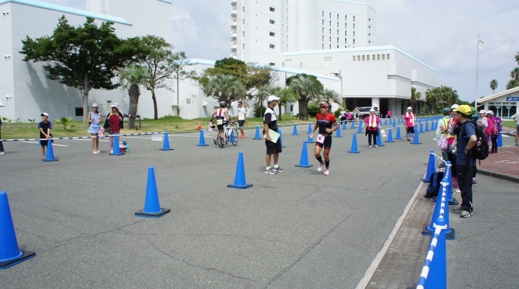 「2016トライアスロン伊良湖大会⑥Ａタイプ・いよいよランスタート（午前１１時３０分）　」