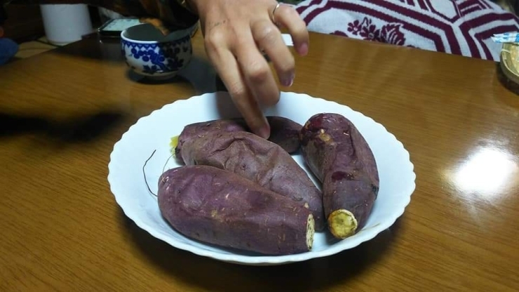 冬の定番焼き芋も「美味しい」と言ってくださいました「台湾からのお客様モニターツアーの受け入れしました！」