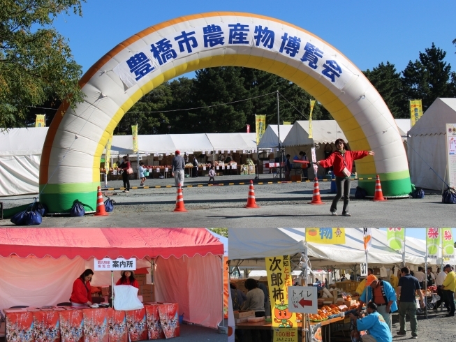 「豊橋公園会場　観光物産博覧会・農産物博覧会 【17:00にて終了しました】」