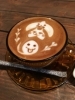 カフェラテアートに浄化された