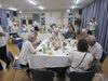 飲み放題、食べ放題の会場は<br>笑顔いっぱいです。