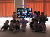 きれいに光るお話「メリークリスマス」「幼稚園にサンタさんがやってきた♪」