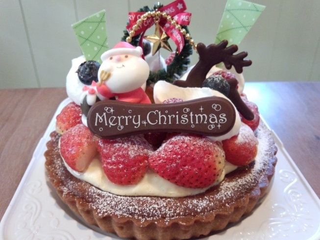 クリスマスケーキ いちごのタルト ル パティシエ ミエル のニュース まいぷれ 米子