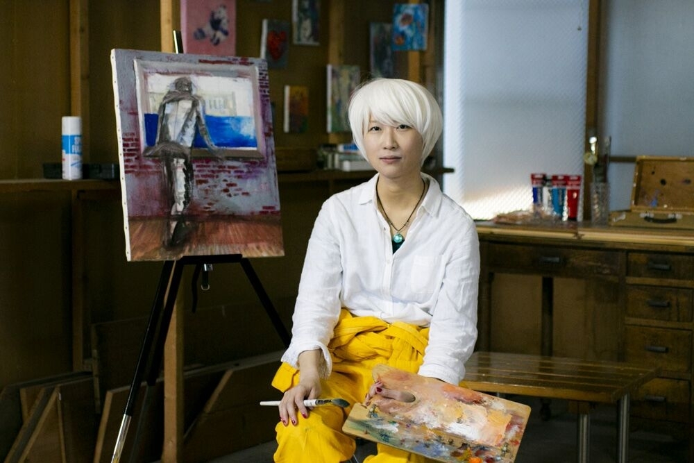 小樽の油彩画家HiNA さんにインタビューしてみました！ | 【潜入 