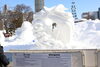 ❸【第3位】 「平和な世界」  制作：モンゴルチーム「2026さっぽろ雪まつり、国際雪像コンクール結果」