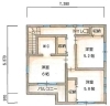 2F平面図「「無垢の木と自然素材でつくる家」伊丹市荻野4丁目・中古戸建のご案内」