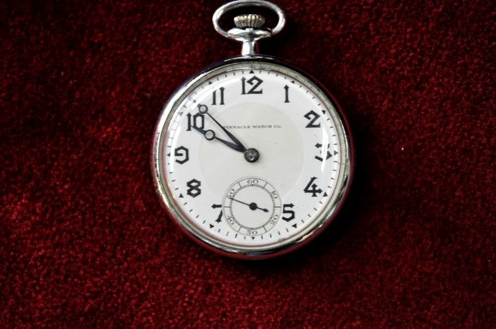 舶来製ゼンマイ式懐中時計のガラス交換、オーバーホール(^^)v | あさじ