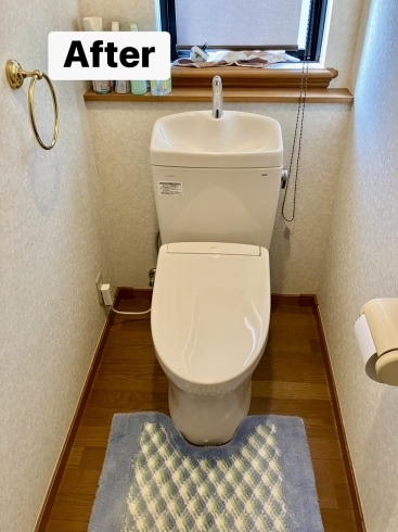「新しいトイレで快適に♪ ちょっと風水 (株)白石工務店」