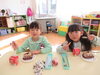 チョコケーキを食べたよ！「楽しいお話とサンタさん☆」
