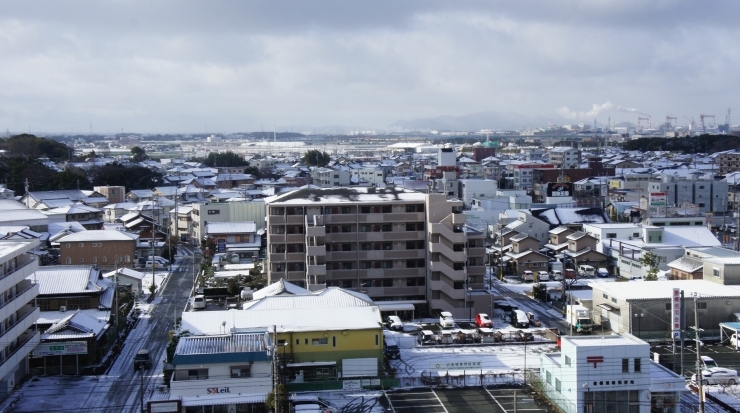 「【天気】東愛知ウェ～ブ雪情報・午前9時半」