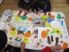 「折り紙製作「ミカン」…おいしそうに折れました。」