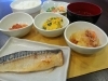 「魚も肉も 鯖の塩焼き&肉じゃが♪」