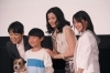 8月22日公開『ぼくとママの黄色い自転車』の舞台挨拶にて。共演の阿部サダヲさん、鈴木京香さん、武井証くんと。河野圭太監督、新堂冬樹『僕の行く道』原作の注目作