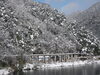 「雪景色の三江線」