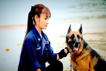 松尾警察犬訓練所　所長<br>松尾　晴美さん