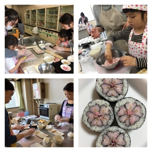 「開催報告♡春の飾り巻き寿司講座」