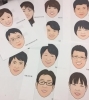 「従業員の似顔絵リニューアルです！」