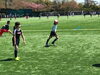 「快晴の下でのラグビーは最高!!」