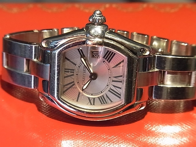 「カルティエ 2675 ロードスター レデイース腕時計 高価買取」