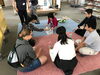 「ピカピカになりました♪　図書館ボランティア」