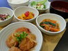 「ご飯もりもり ヒレカツ煮♪」