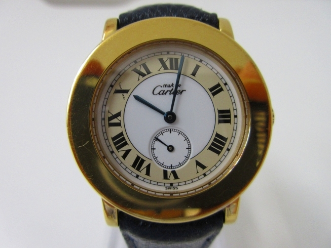 「大黒屋 瑞江店 カルティエ Cartier マスト２ ロンド QZ 腕時計 をお買取させて頂きました。」