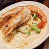 大赤海老のクリームパスタ