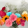 「退職のお祝いの花束をお預かりしました♡【宮崎/ドライフラワー/ボトルフラワー/花束加工/花束保存/ドライフラワー加工】」