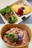 オムライス・ローストビーフ丼