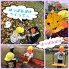落ち葉あそび♧「2グループに分かれて…  [交野市・小規模保育園]」