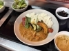 「本日のランチは欧風カレー＆釣り物【ヤリイカ刺】です！」