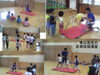 「青山先生の夏期体操集中講座の様子」