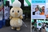 「朝霞市のご当地キャラ「ぽぽたん」が彩夏祭・商工まつりで「ゆるキャラグランプリ」への投票を呼びかけました！」