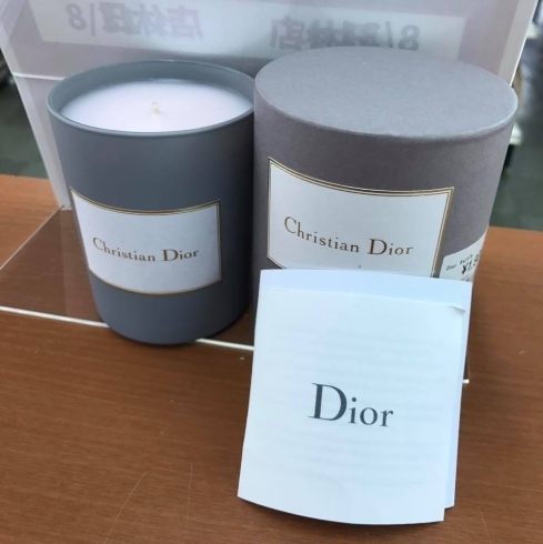 「Christian Dior キャンドル」