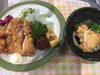 「本日のAランチ チキン南蛮480円 パリパリ美味しいですよ〜」