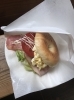 「ベーグルたまごサンド」