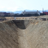 なにかと話題の立川断層を間近で見てきました。