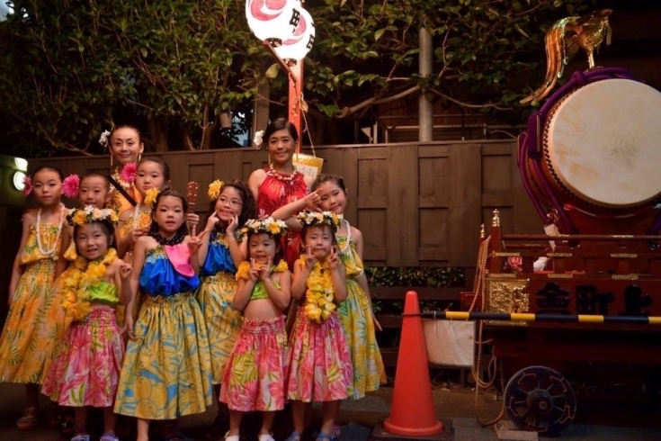 「中原区今井神社でお祭り参加」