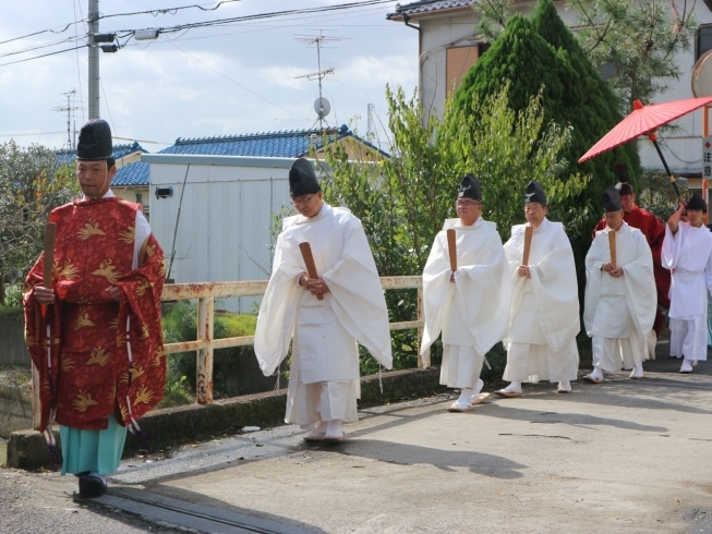 「秋季例大祭が斎行されました。」