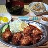唐揚げ定食（コーヒー付き）