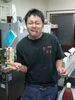 「居酒屋　常喜和の　　スタッフ紹介　第一号（その１）　　マッキーーー　よろしく　( ´艸｀)」
