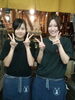 「居酒屋　常喜和の　　スタッフ紹介　第二号　　あおいチャンとさつきチャン」
